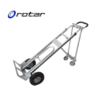 ROTAR LTDA. Carro Dual Estructura de Aluminio. 3 Posiciones. Capacidad de Carga 300 Kg.