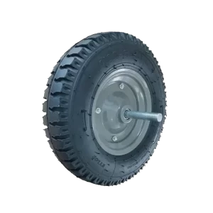 ROTAR LTDA. Rueda de Carretilla Neumática con Caucho Reforzado y Cámara. Diámetro 400 mm. Capacidad Carga 400 Kg.