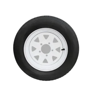 ROTAR LTDA. Neumático SPEEDY para Carro de Arrastre, Apernadura 5x114,3 Diámetro 600 mm, 165R13C. Carga 650 Kg.