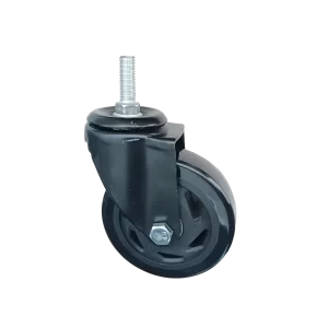 Rueda BLACKRAY Banda PVC PA Giratoria Perno M12