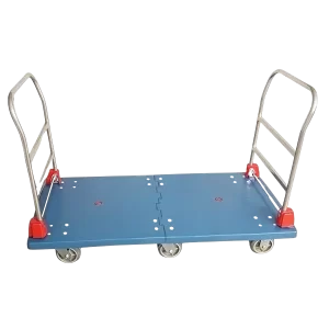 Carro Plegable 900 Kg Base Extendida Doble Manillar