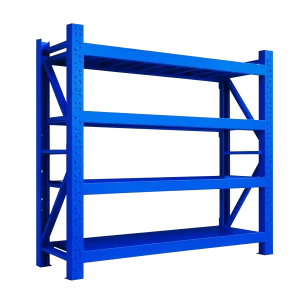 Estante Metálico AZUL 500 Kg por Nivel 200x200x60 cm