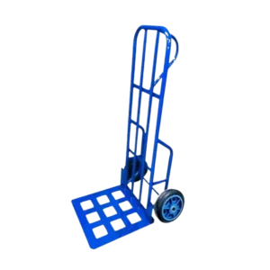 Carro Yegua AZUL 400 Kg Rueda Caucho Macizo Plataforma Plana