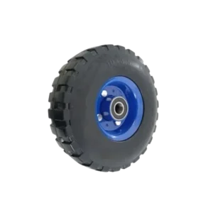Rueda Caucho Macizo Núcleo Acero Apernado Diámetro 250 mm