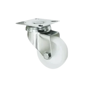 Rueda Poliamida 50 mm Placa Giratoria Inox 304