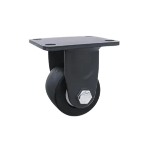 ROTAR LTDA. Rueda NANO BLACK Banda Poliamida Placa Fija Diámetro 75 mm Carga 1000 Kg