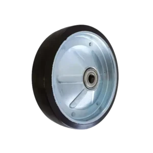 ROTAR LTDA. Rueda CONICA 200 mm Carga 400 Kg. Banda Goma Maciza Núcleo Acero
