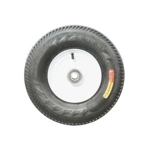 ROTAR LTDA. RUEDA NEUMATICA TUBULAR 400 MM CAUCHO REFORZADO EJE 25 MM CARGA 400 KG
