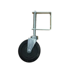 ROTAR LTDA. Rueda Portón Giratoria Banda Goma Maciza Carga 75 Kg