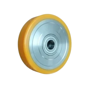 Rueda Carga Súper Pesada PU Acero Forjado 250 mm